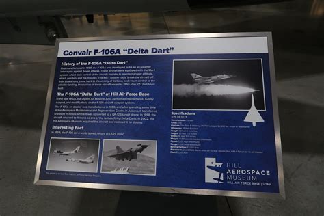 Convair F 106a Delta Dart Hill Aerospace Museum History Flickr