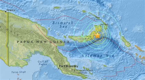 74 Earthquake Rocks Papua New Guinea No Victims Reported News