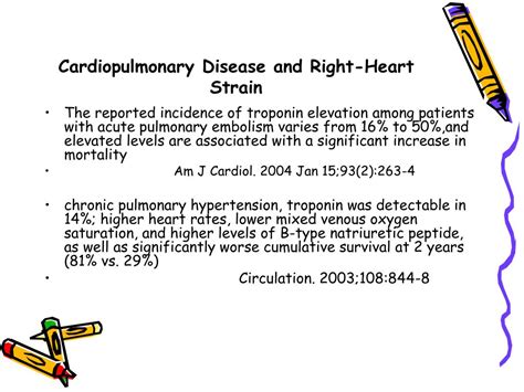 Ppt Narrative Review Alternative Causes For Elevated Cardiac Troponin