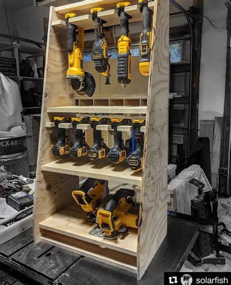 Diy garage cabinet items help you manage your apparatuses quite well. @shhimpinnin in 2020 | Tool storage diy, Garage tool ...