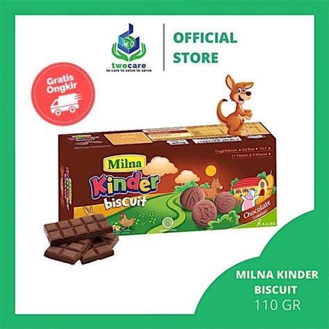 Jual Milna Kinder Biscuit Cokelat 110gr Biscuit Bayi Di Lapak Muscle