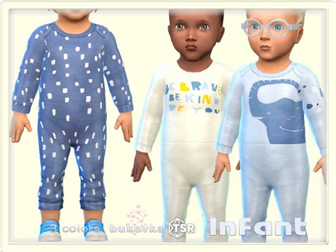 The Sims Resource Infant Kombidress