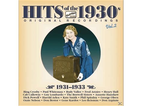 Various Various Hits Of The 1930s Vol2 Cd Rock And Pop Cds Mediamarkt