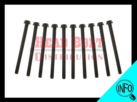 Fit 85 95 Toyota 22r 22re Engine Cylinder Head Bolt Set 22rec 22rtec