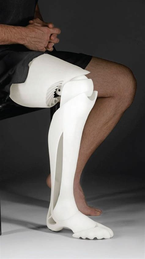 Proth Se De Jambes Compl Tement Ouf Prosthetic Leg D Printing Industrial Design