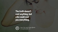 60 Quotes About Liar, Lies and Lying Boyfriend In A Relationship