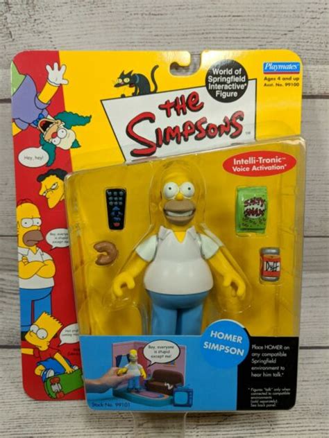 Playmates Toys Simpsons Series 1 Homer Simpson Action Figure For Sale Online Ebay