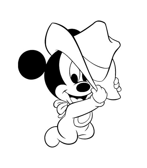 mickey mouse drawings Colouring Pages
