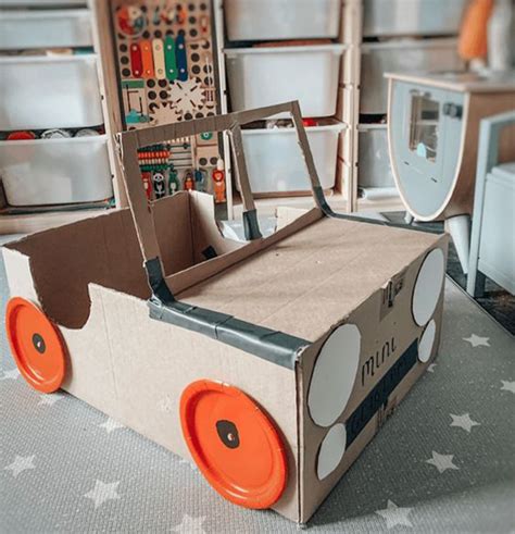 25 Easy Diy Cardboard Crafts For Kids Toys