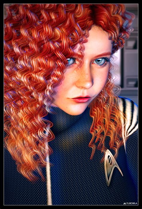 Fanart Cadet Sylvia Tilly 02 Mylochka Star Trek Discovery