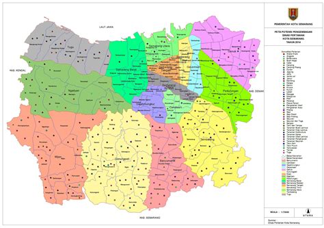 Peta Kota Semarang Peta Kecamatan Gayamsari Kota Semarang Lokanesia