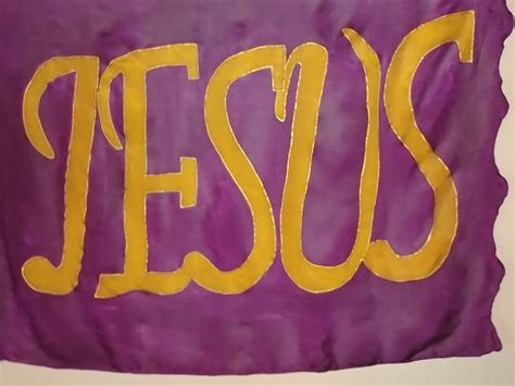 Worship Flags Praise Flags Banners Hand Painted Silk Jesus Etsy