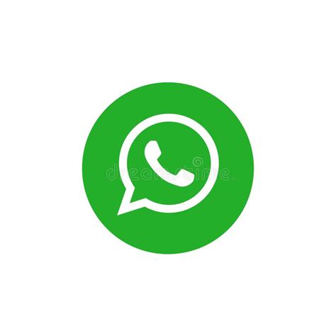 Whatsapp Logo Vector Editorial Photo Illustration Of Black 125277351