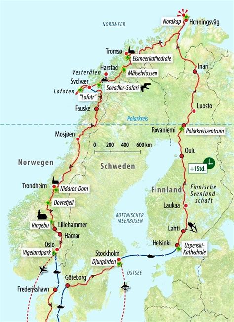 Rundreise Schweden Finnland And Norwegen Saison 2022 Busreise No