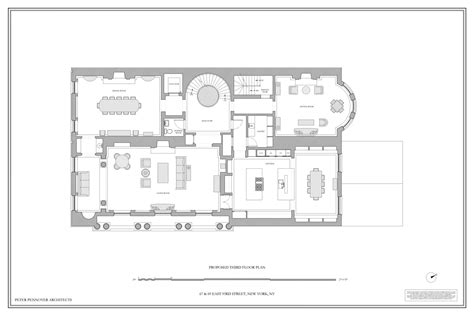Floor Plan Drawing, Townhouse Designs, Vintage House Plans, City Living