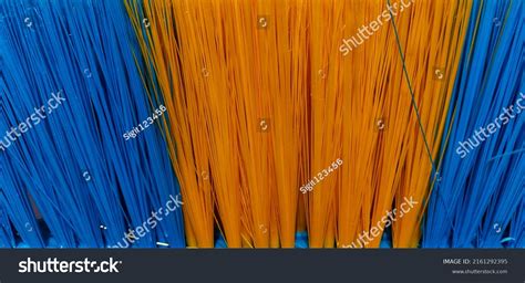 Colorful Palm Fiber Broom Texture Stock Photo 2161292395 Shutterstock