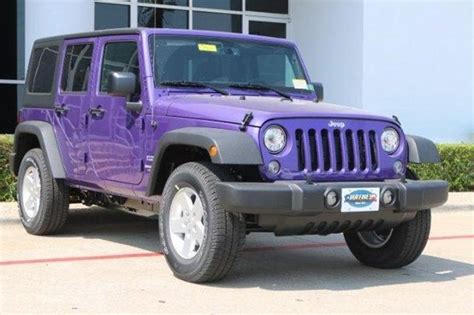 Purple Jeep Wrangler In Texas For Sale Used Cars On Buysellsearch