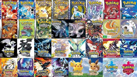 Introduction To Main Series Pokémon Which Games To Start With