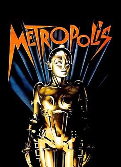 Metropolis By Fritz Lang 1927 A3 Film Poster Print Etsy