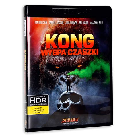 Kong Wyspa Czaszki 4k Blu Ray Disc Vogt Roberts Jordan Filmy