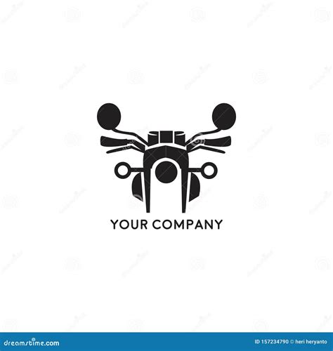Logotipo De Motocicleta Vector De Motocicleta E IlustraciÃ³n Stock De