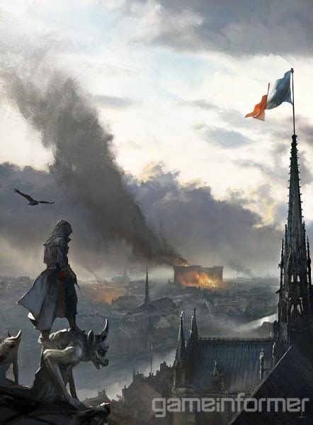 Exploring The Concept Art Of Assassins Creed Unity Game Informer