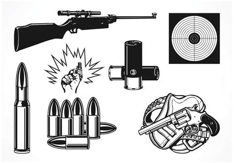 Free Vector Shooting Set 86430 Vector Art At Vecteezy