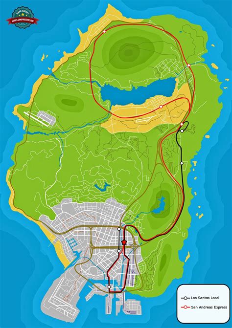 Map Released Two Trains Two Tracks Los Santos Local
