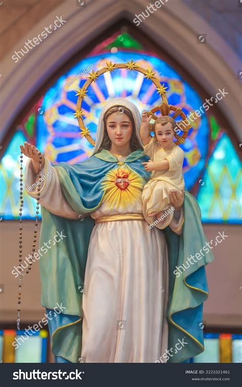 Our Lady Holy Rosary Our Lady Stock Photo 2221021461 Shutterstock