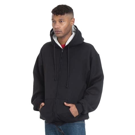 Adult Super Heavy Thermal Lined Full Zip Hooded Sweatshirt Corporate Specialties