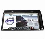 Pictures of Volvo License Plate Frame