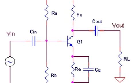 Transistor Sebagai Penguat Amplifier Diagram Rangkaian Otosection