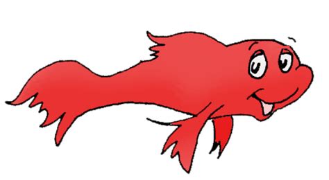 Download High Quality Dr Seuss Clipart Red Fish Transparent Png Images