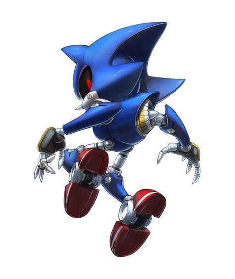 This Is One Nice Drawing Of Metal Sonic Sonic The Hedgehog Sonic