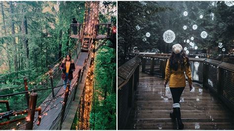Capilano Suspension Bridge Holiday Lights Are Officially On For 2020