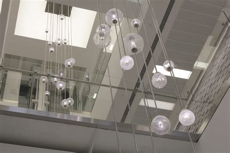 Bespoke Atrium Chandelier Specialist Lighting Design Image Gallery