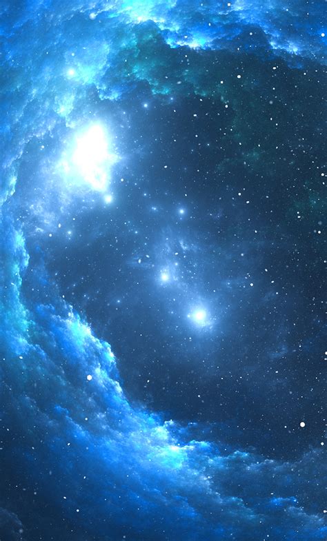 1280x2120 Sky Blue Nebula 4k Iphone 6 Hd 4k Wallpapers Images