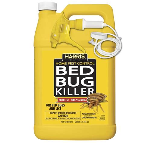 Harris Home Pest Control 128 Oz Bed Bug Killer At