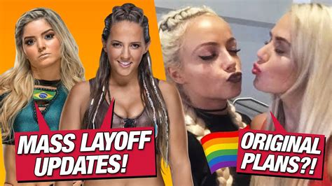 fired wwe superstar to return original plans for liv morgan s lesbian angle news and rumors