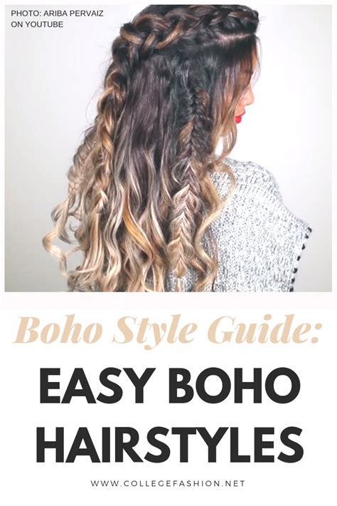 Bohemian Style Guide Easy Boho Hairstyles And Braid Tutorials To Try