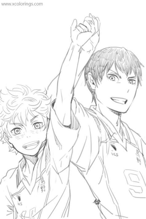 Haikyuu Hinata From How To Draw Sketch Coloring Page