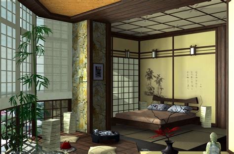 Japanischen Schlafzimmer Design Japanese