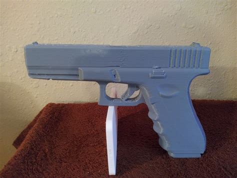3d Printed Glock 17 9mm Hand Gun Prop Gun 3d Model Etsy