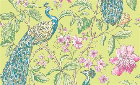 Wallpaper Trend Flora And Fauna Real Homes