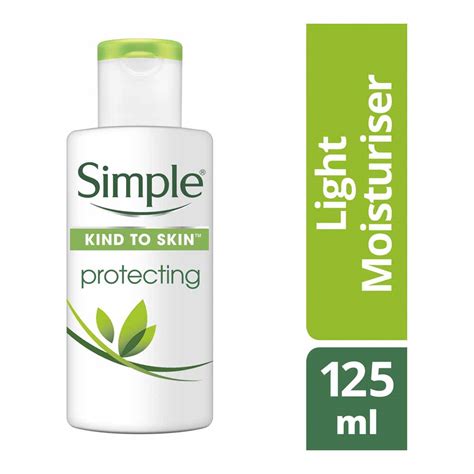 Simple Kind To Skin Protecting Moisturiser Spf 15 125ml Wilko