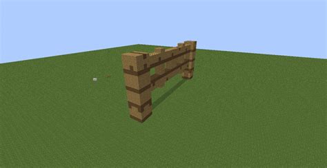 When placed, a fence gate automatically faces toward the player who placed it, regardless of any other fences around it. Giant Fence and Fence Gate Minecraft Map