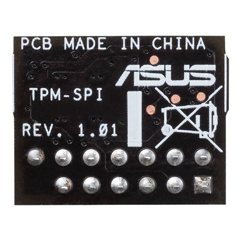 ASUS TPM SPI TPM Chip Improve Your Computer S Security 14 1 Pin And