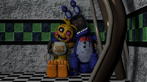 Withered Bonnie X Withered Toy Chica By Candy X Cindy On Deviantart