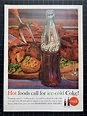 Vintage 1961 Coca-cola Print Ad - Etsy UK