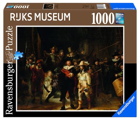 Rembrandt Night Watch Jigsaw Puzzle Rijksmuseum Puzzel Rembrandt